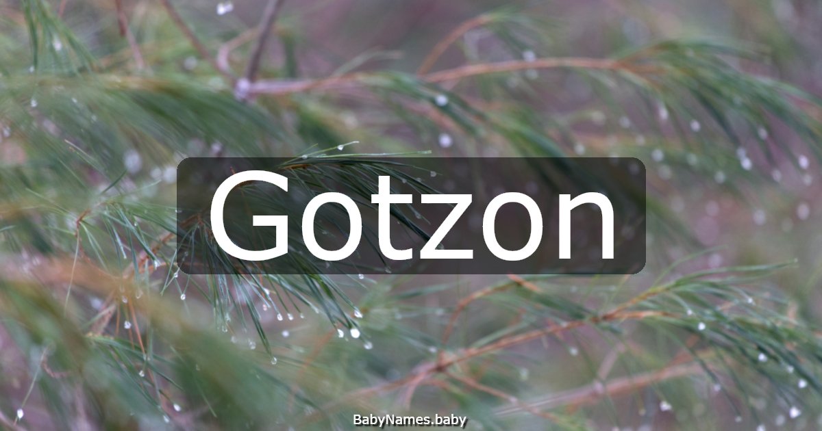 Gotzon