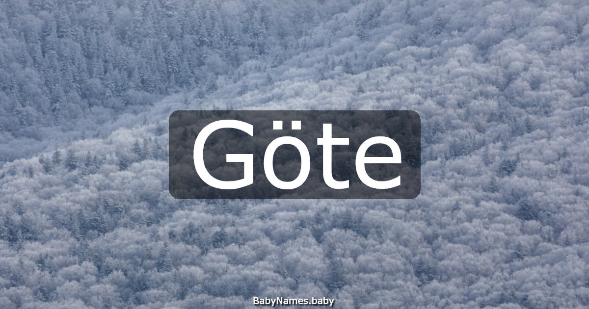 Göte