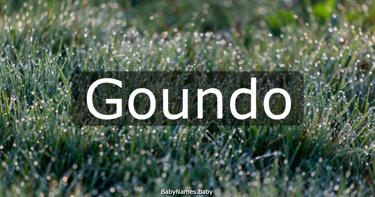 Goundo
