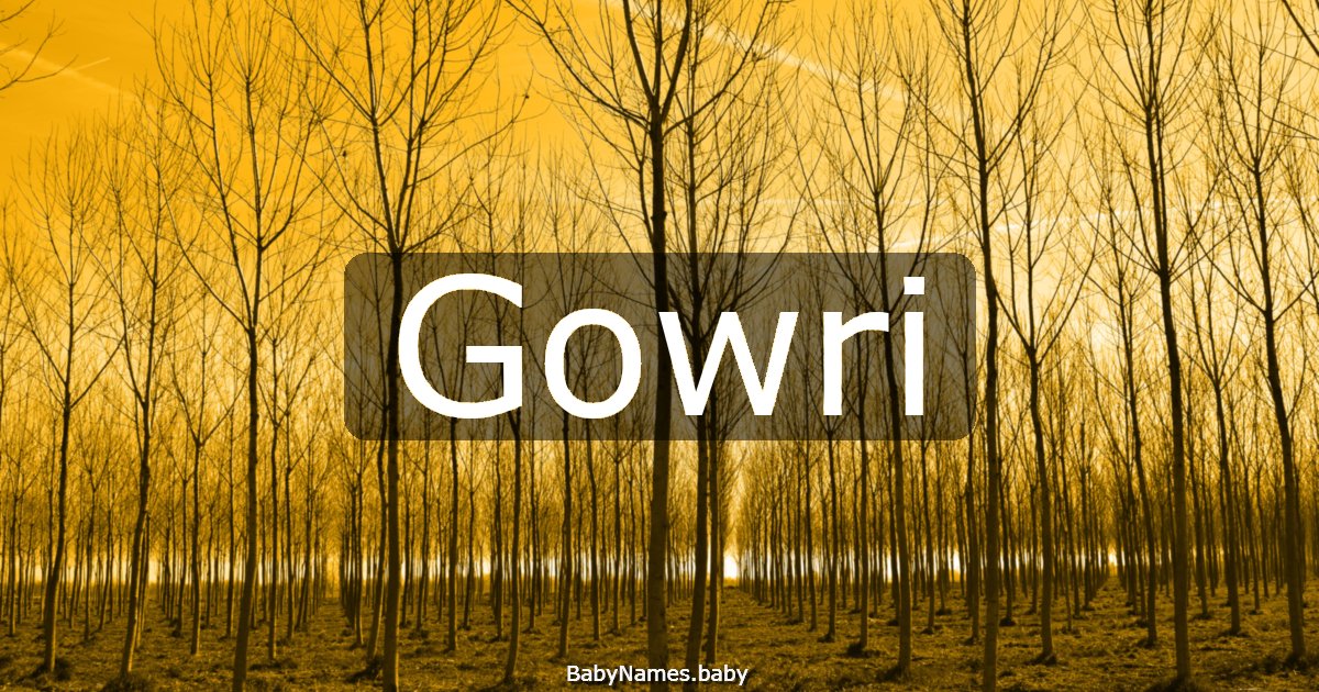 Gowri