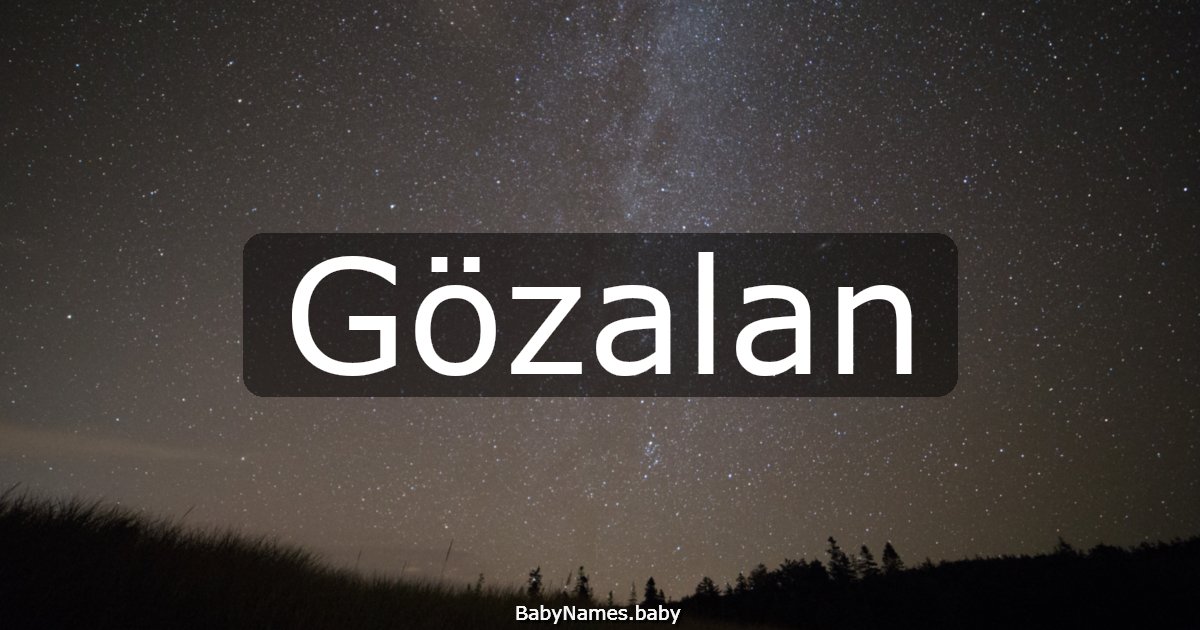 Gözalan