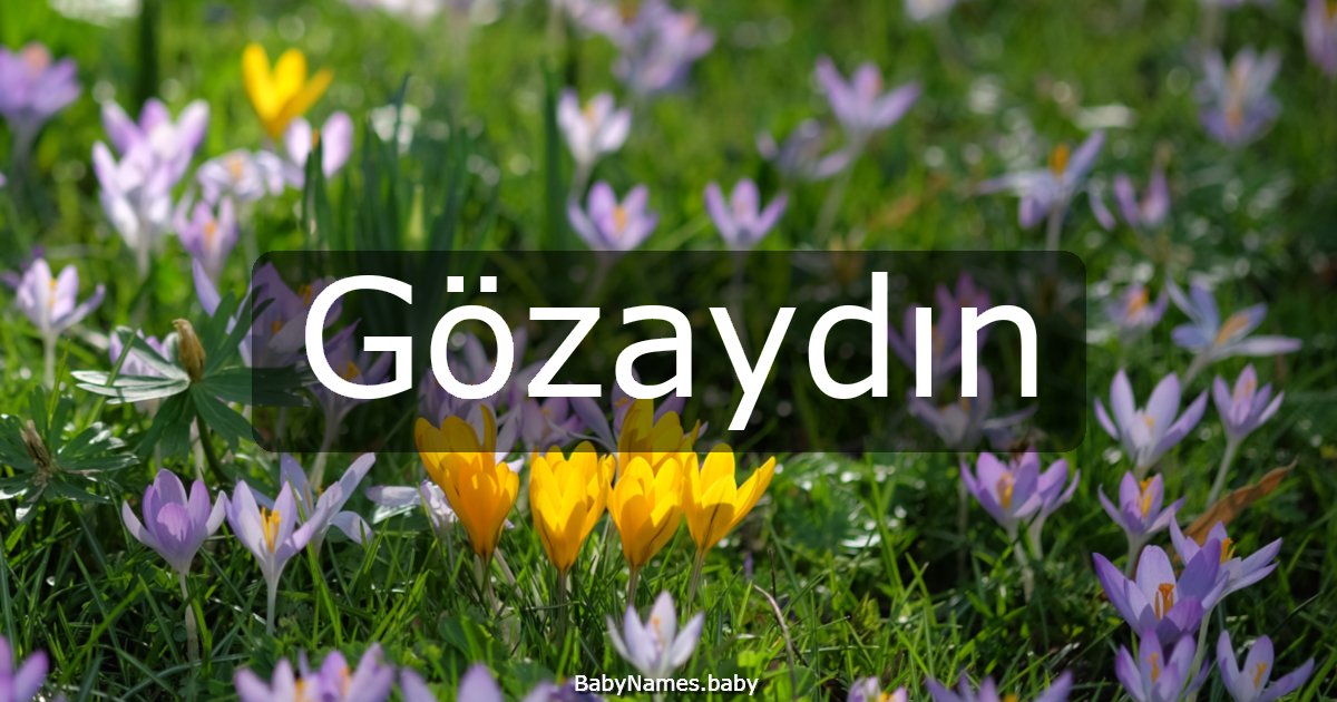 Gözaydın