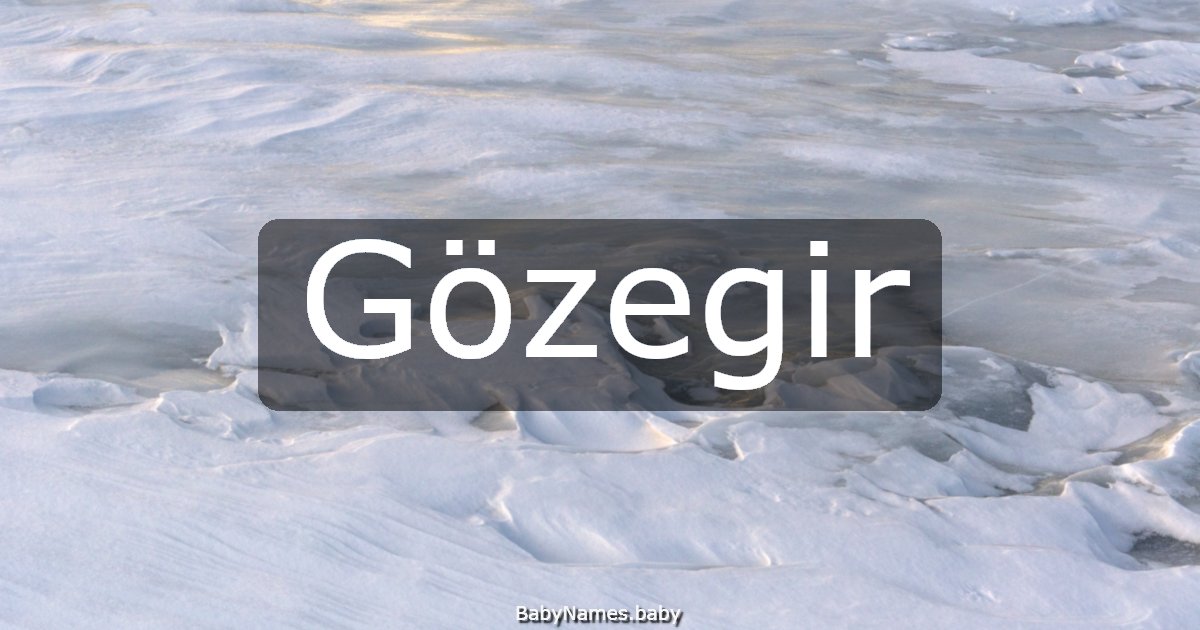 Gözegir