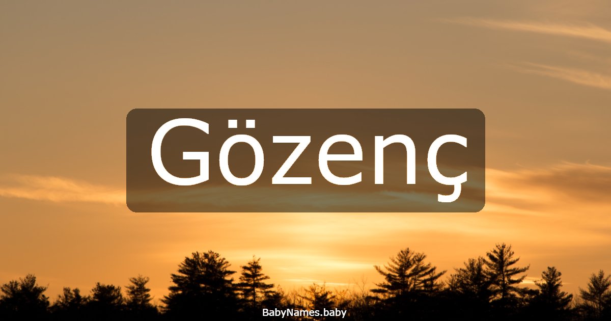 Gözenç