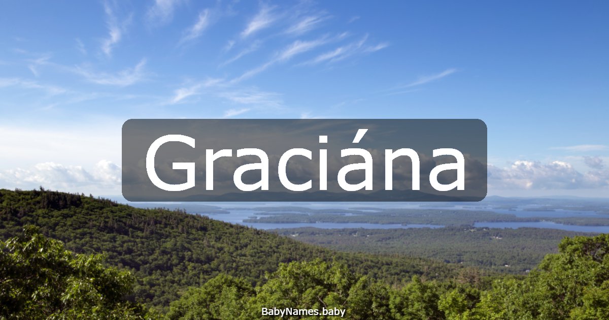 Graciána