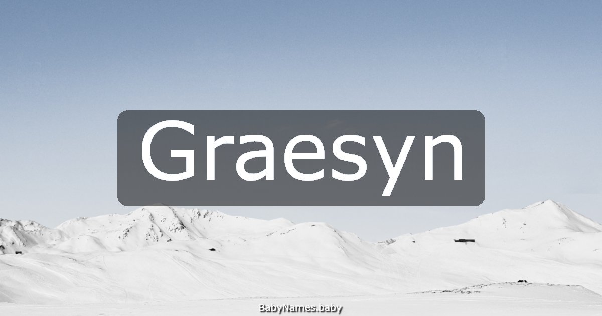 Graesyn