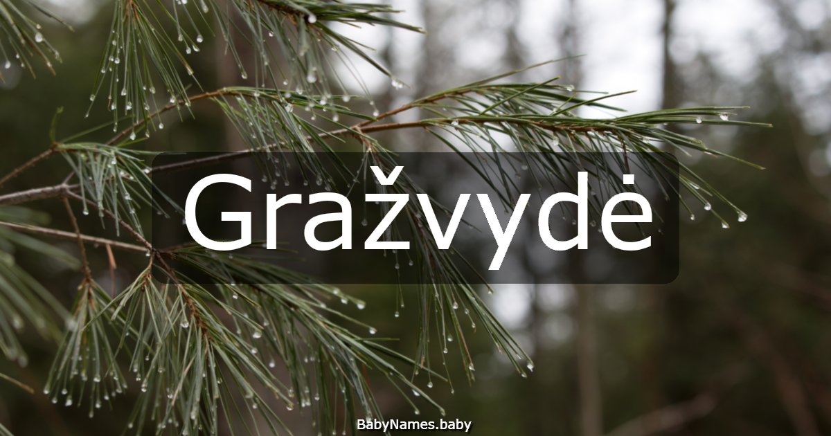 Gražvydė