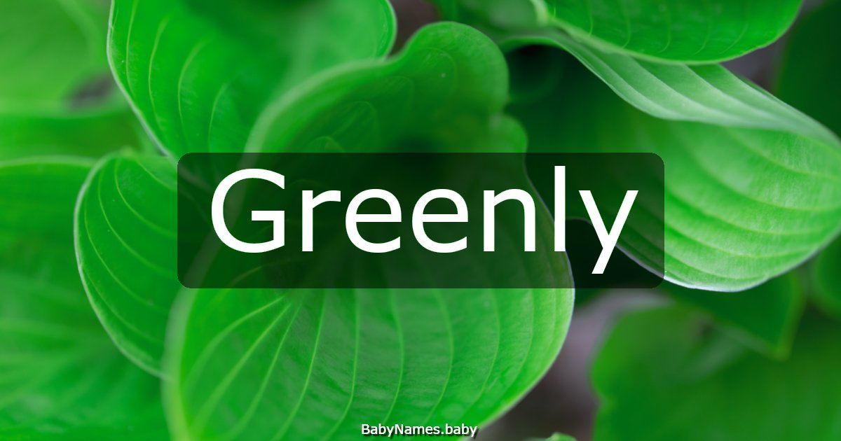 Greenly