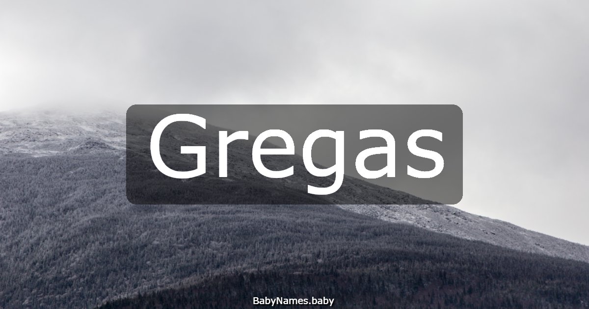 Gregas