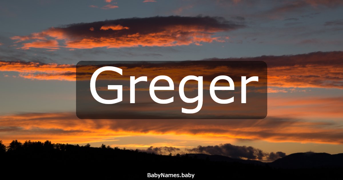 Greger