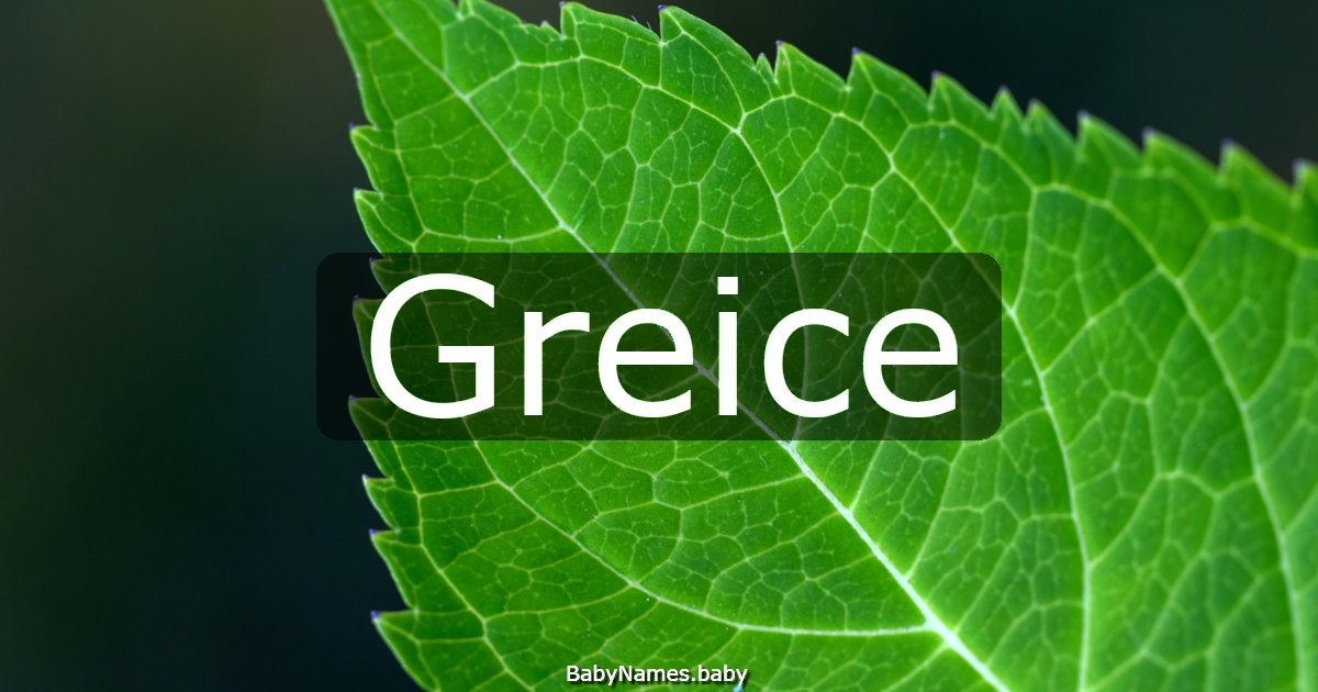 Greice