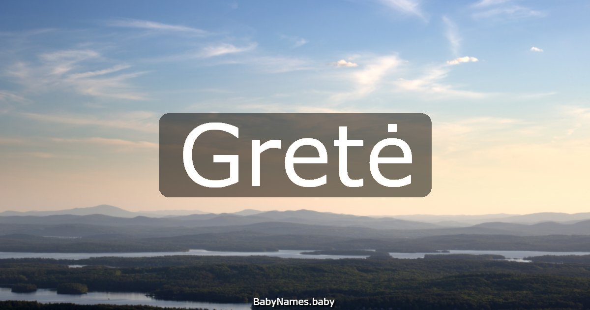 Gretė
