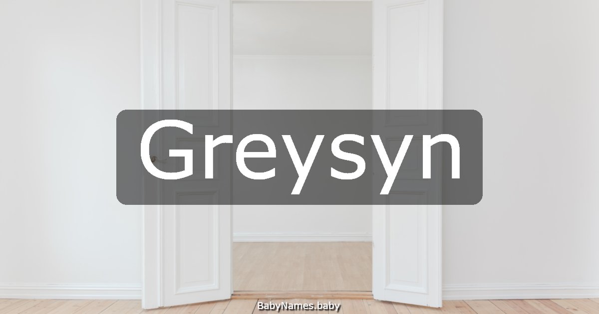 Greysyn