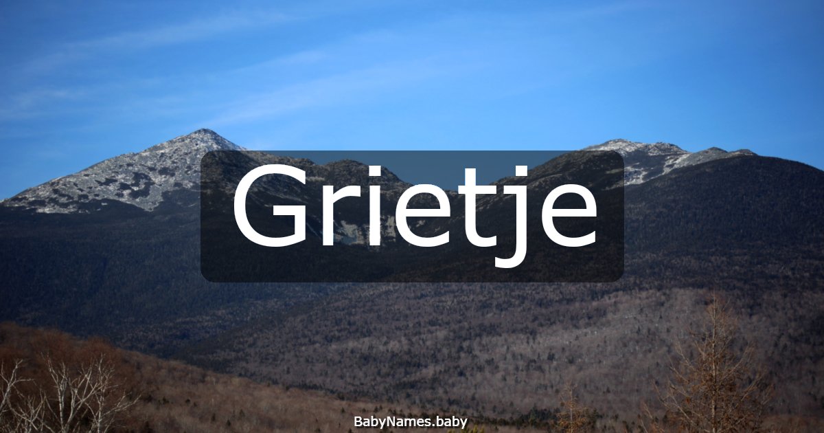 Grietje