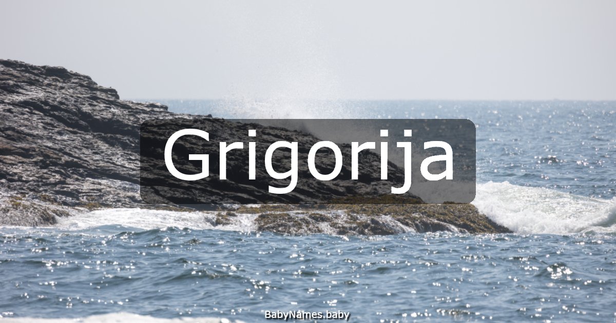 Grigorija