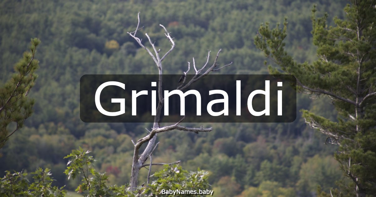 Grimaldi