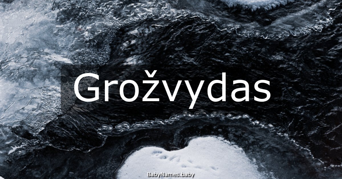 Grožvydas