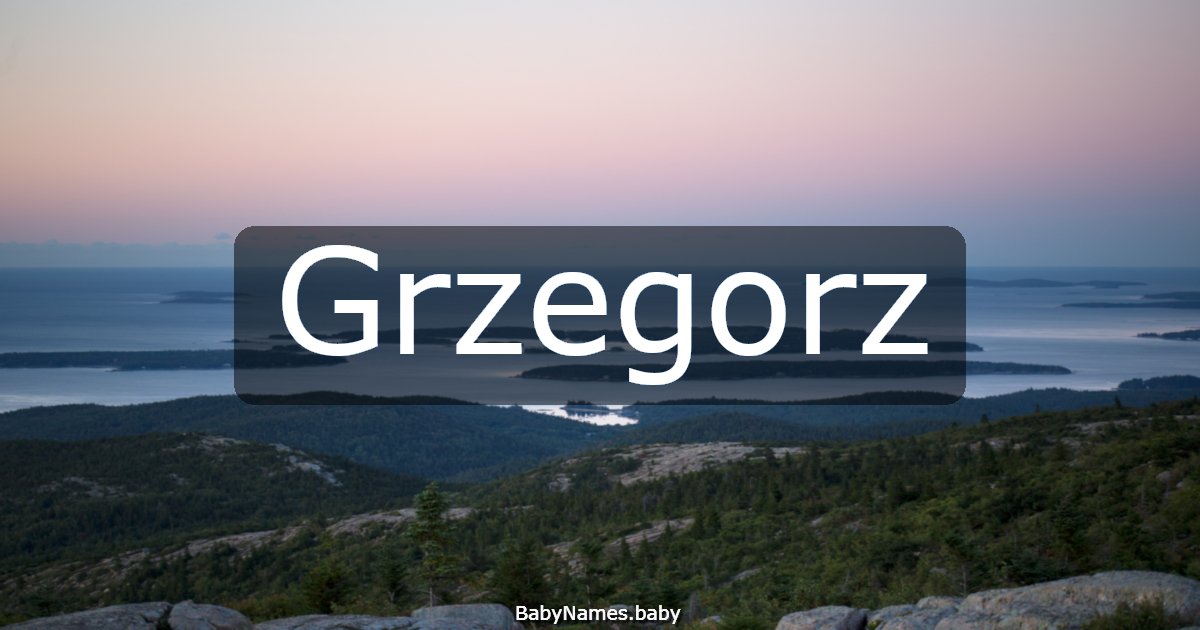 Grzegorz