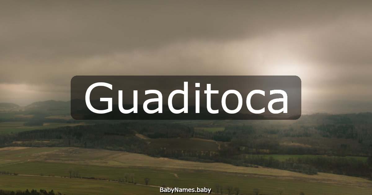 Guaditoca