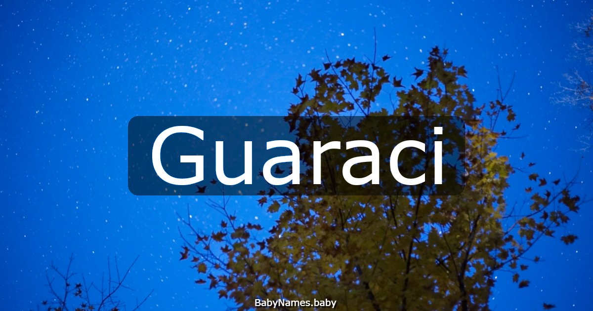 Guaraci