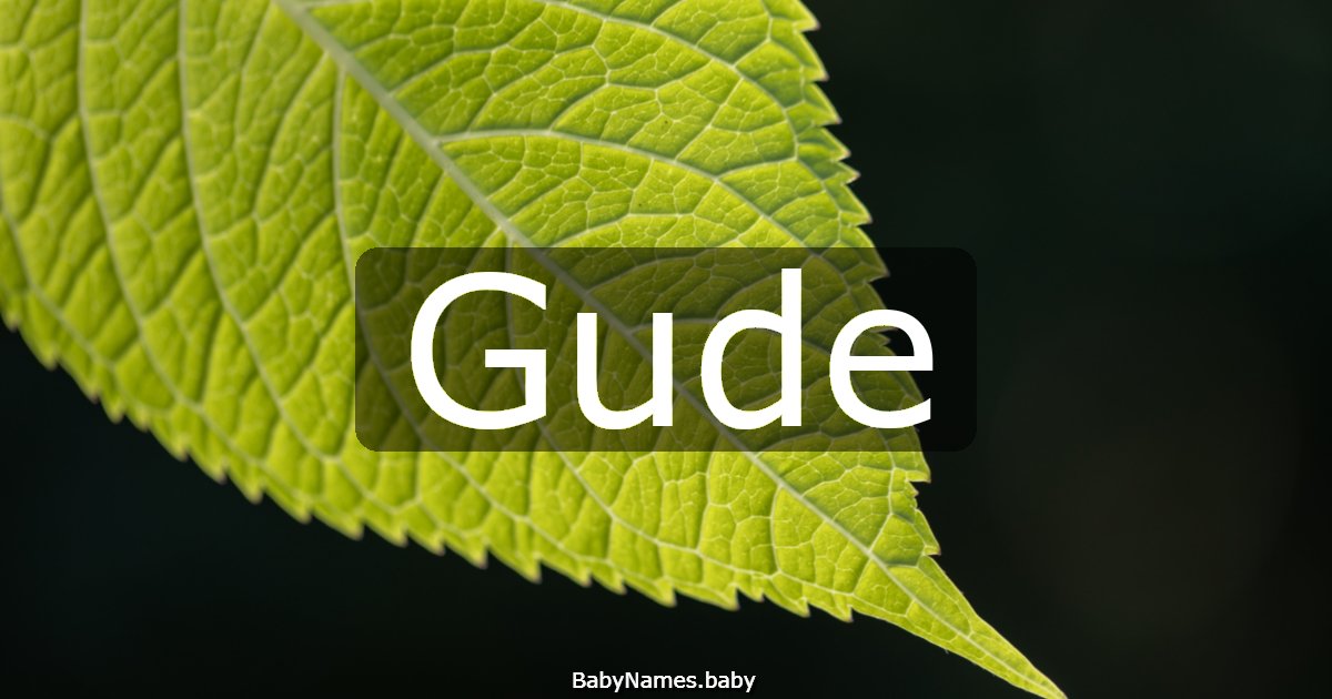 Gude