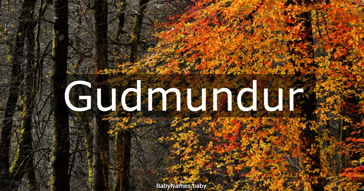 Gudmundur