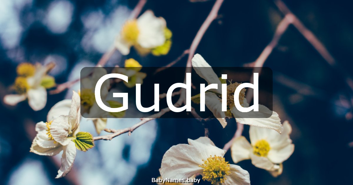 Gudrid