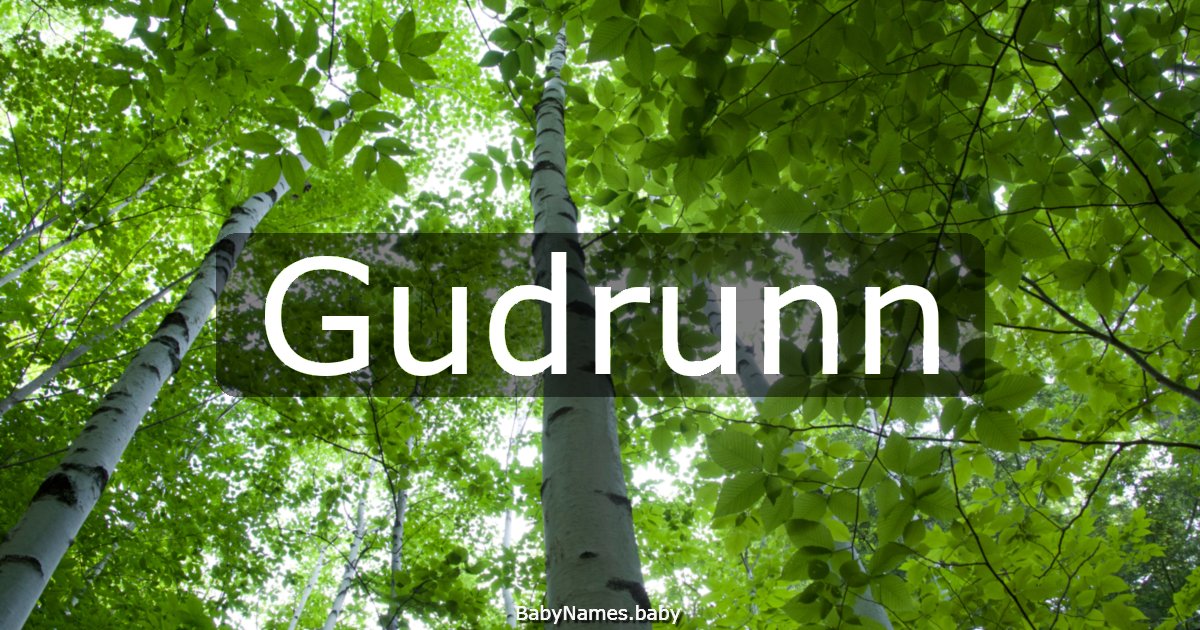 Gudrunn