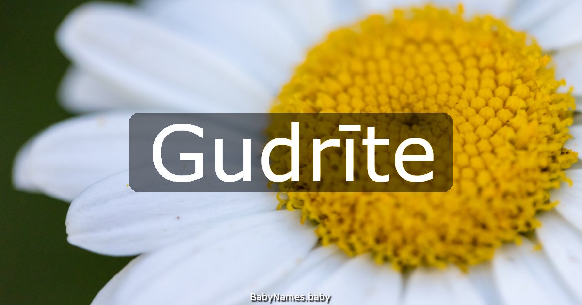Gudrīte