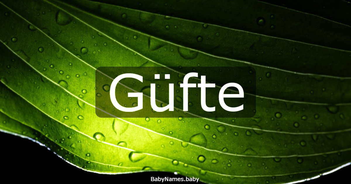 Güfte