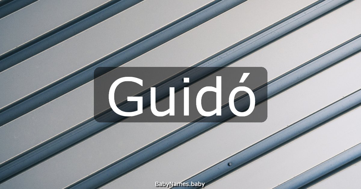 Guidó