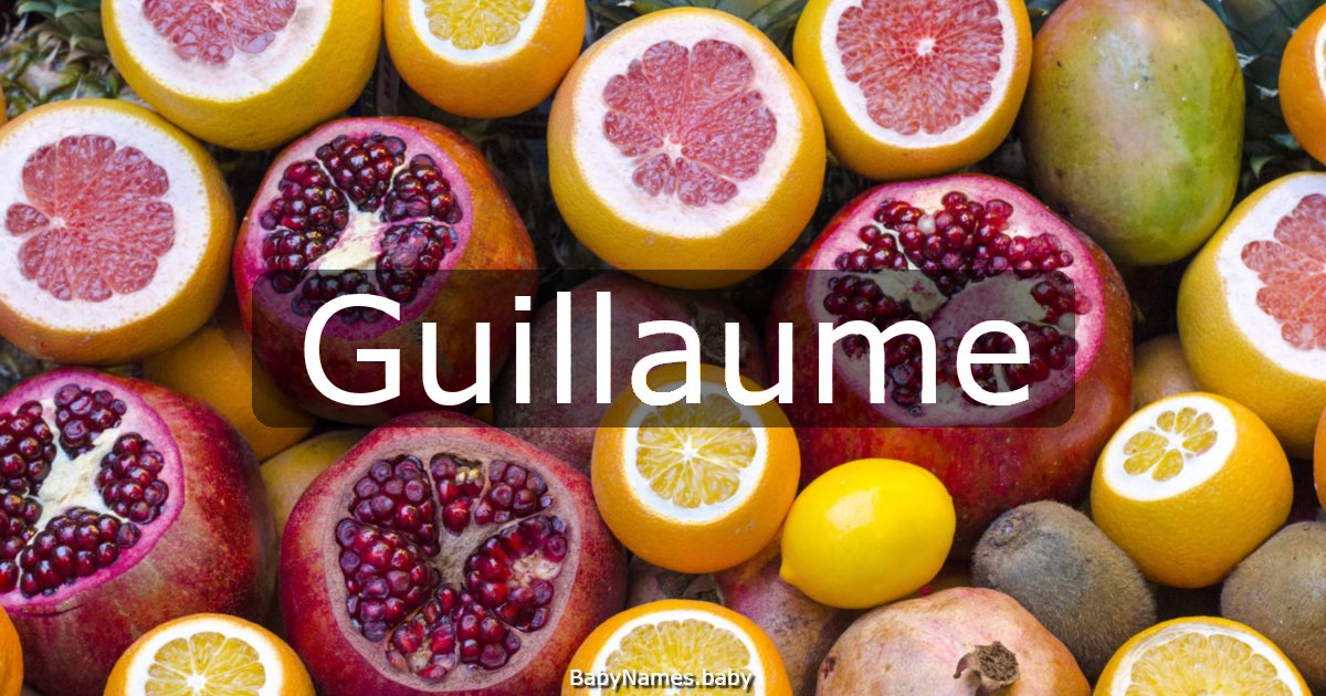 Guillaume