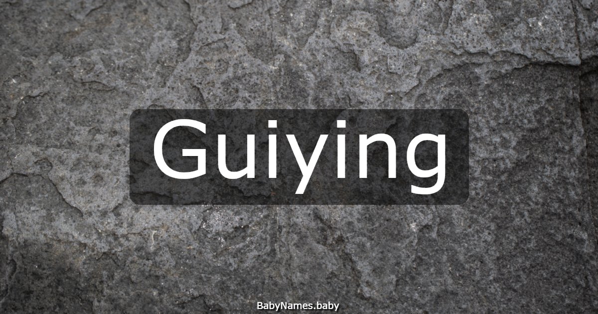 Guiying