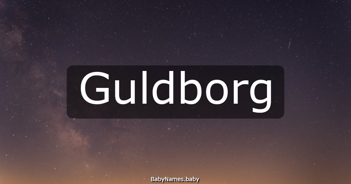 Guldborg
