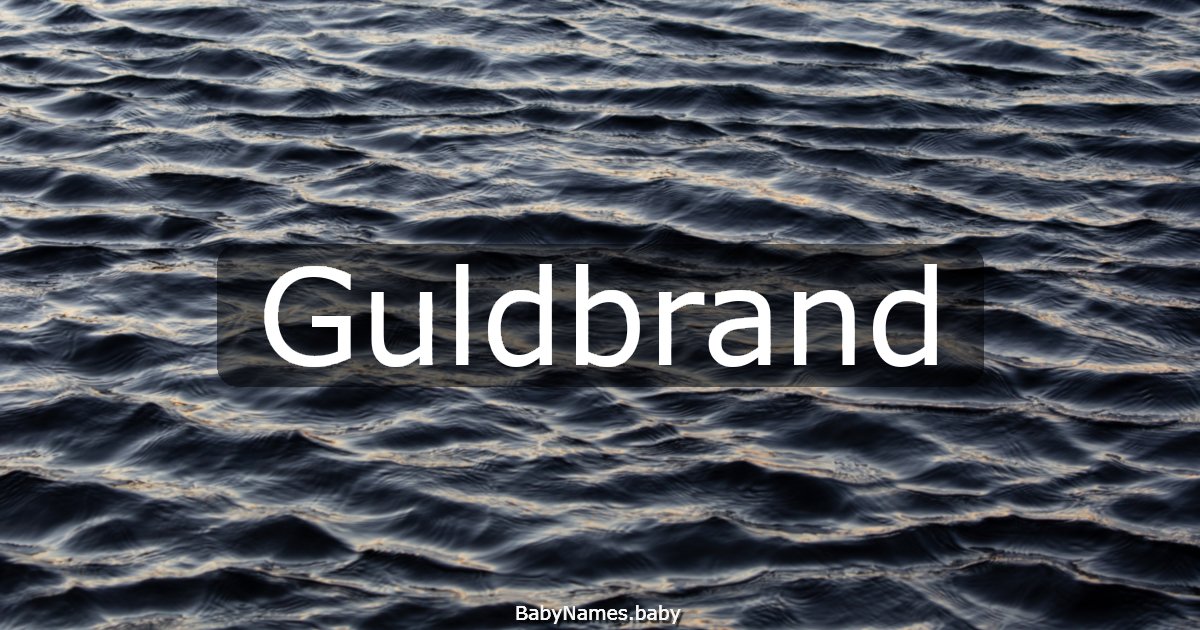 Guldbrand