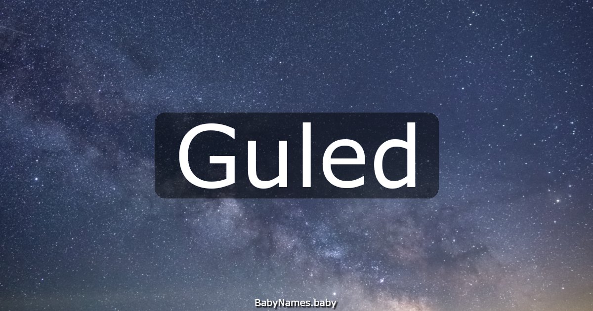 Guled