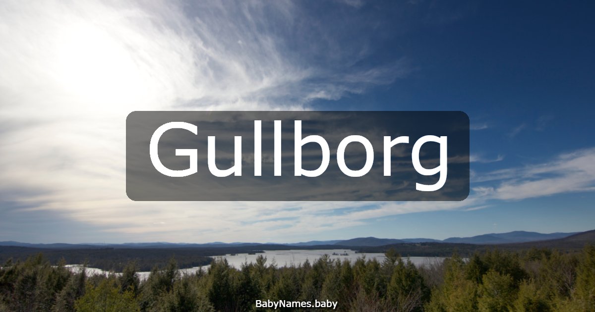 Gullborg