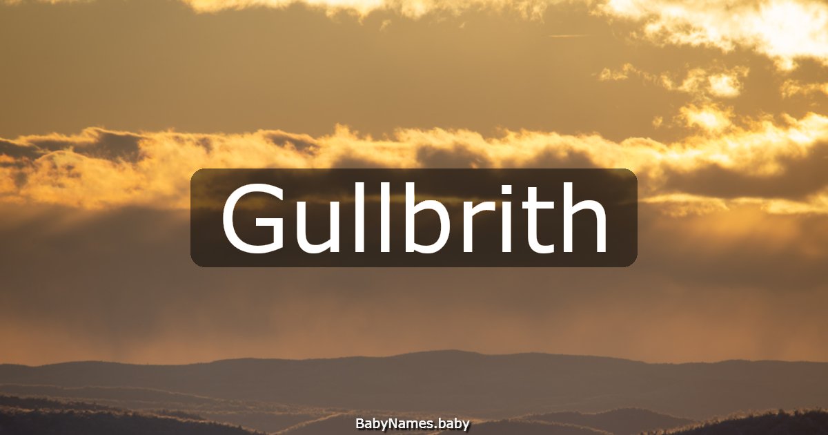Gullbrith