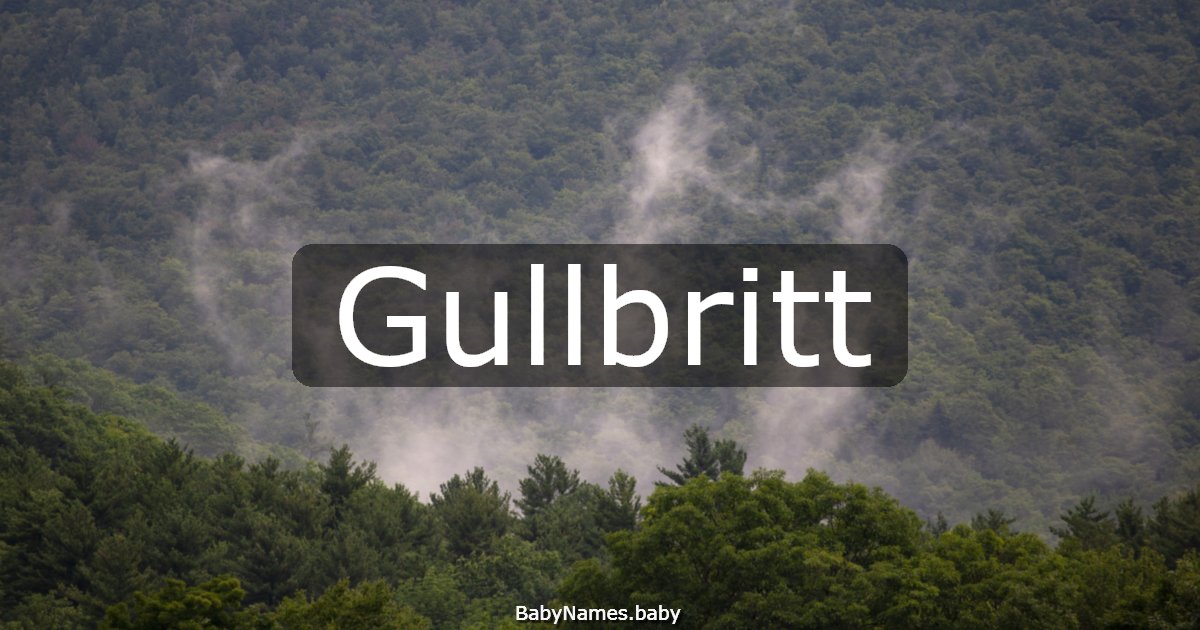 Gullbritt