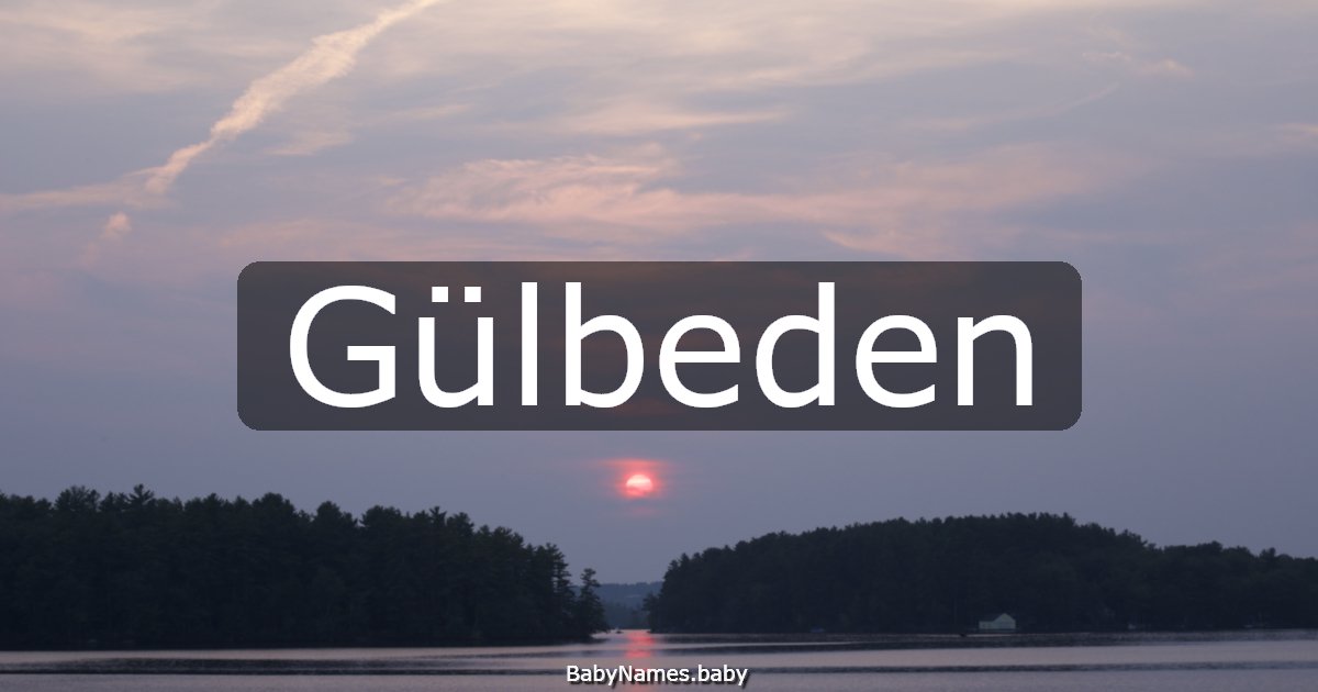 Gülbeden