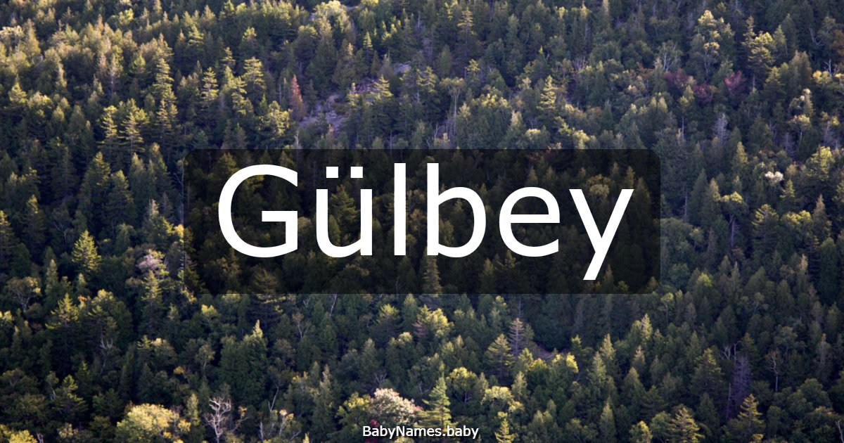 Gülbey