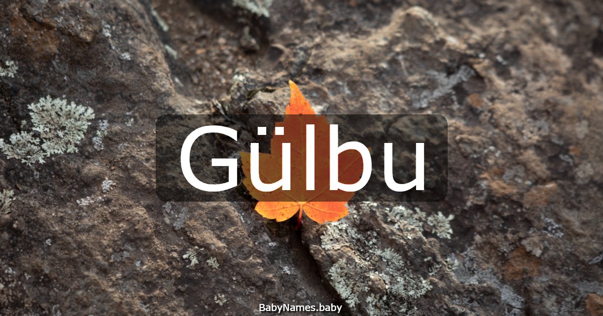Gülbu