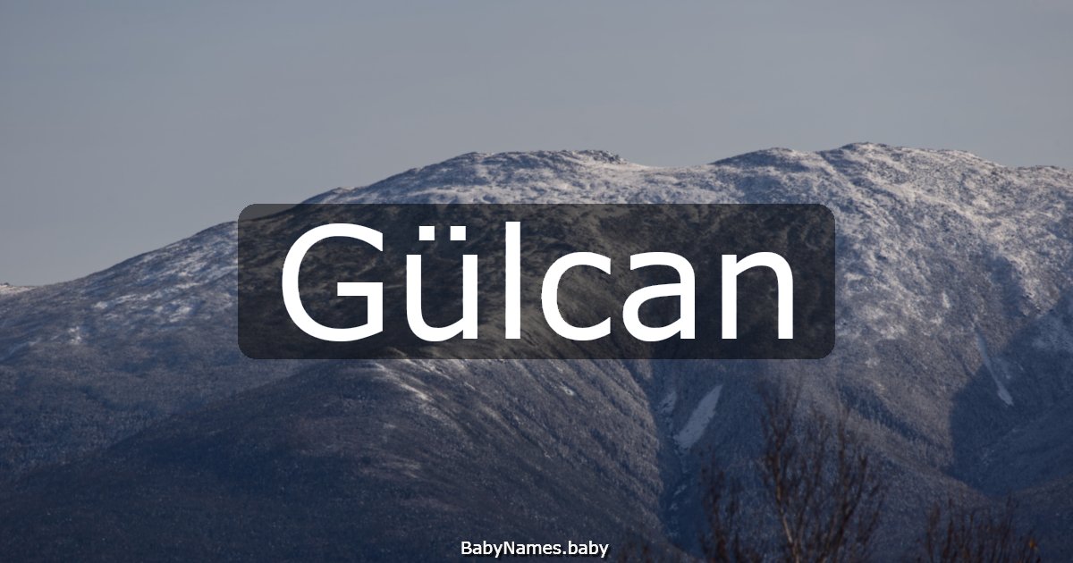 Gülcan
