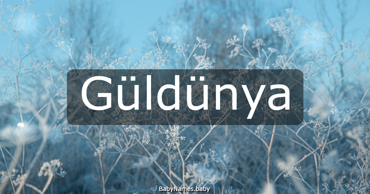Güldünya