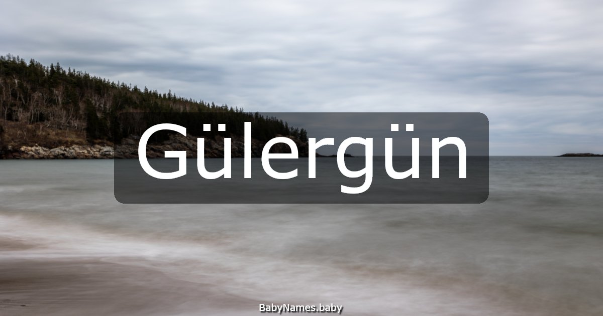 Gülergün