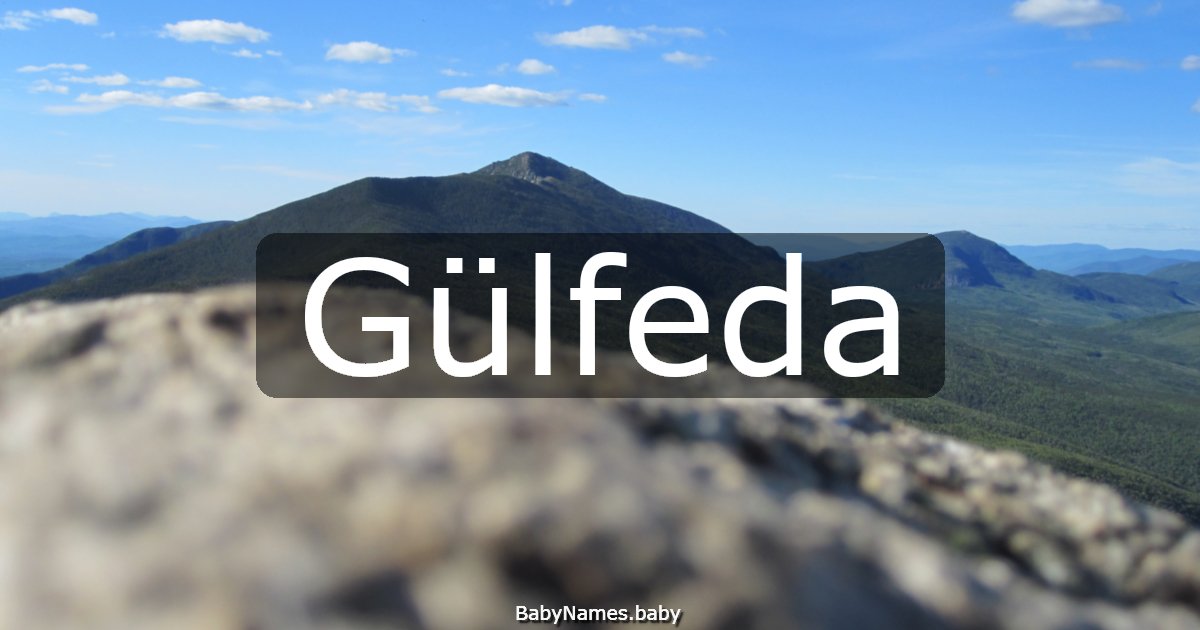Gülfeda