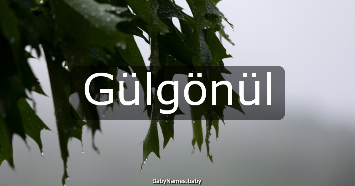 Gülgönül