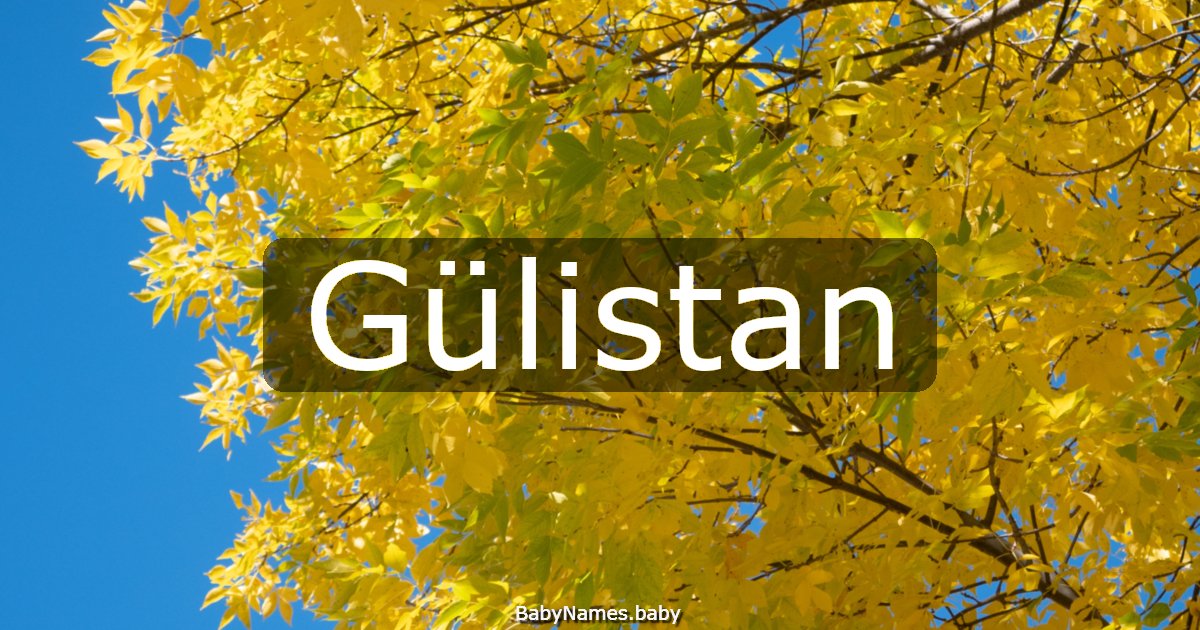 Gülistan