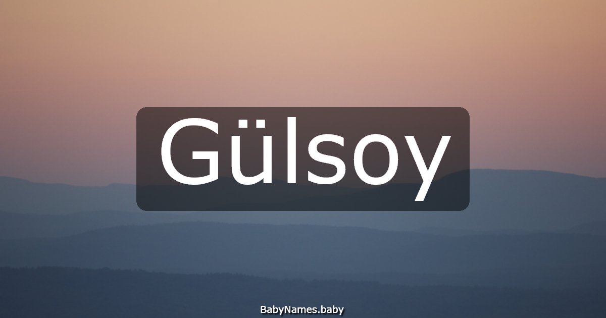 Gülsoy