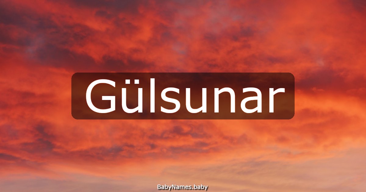 Gülsunar